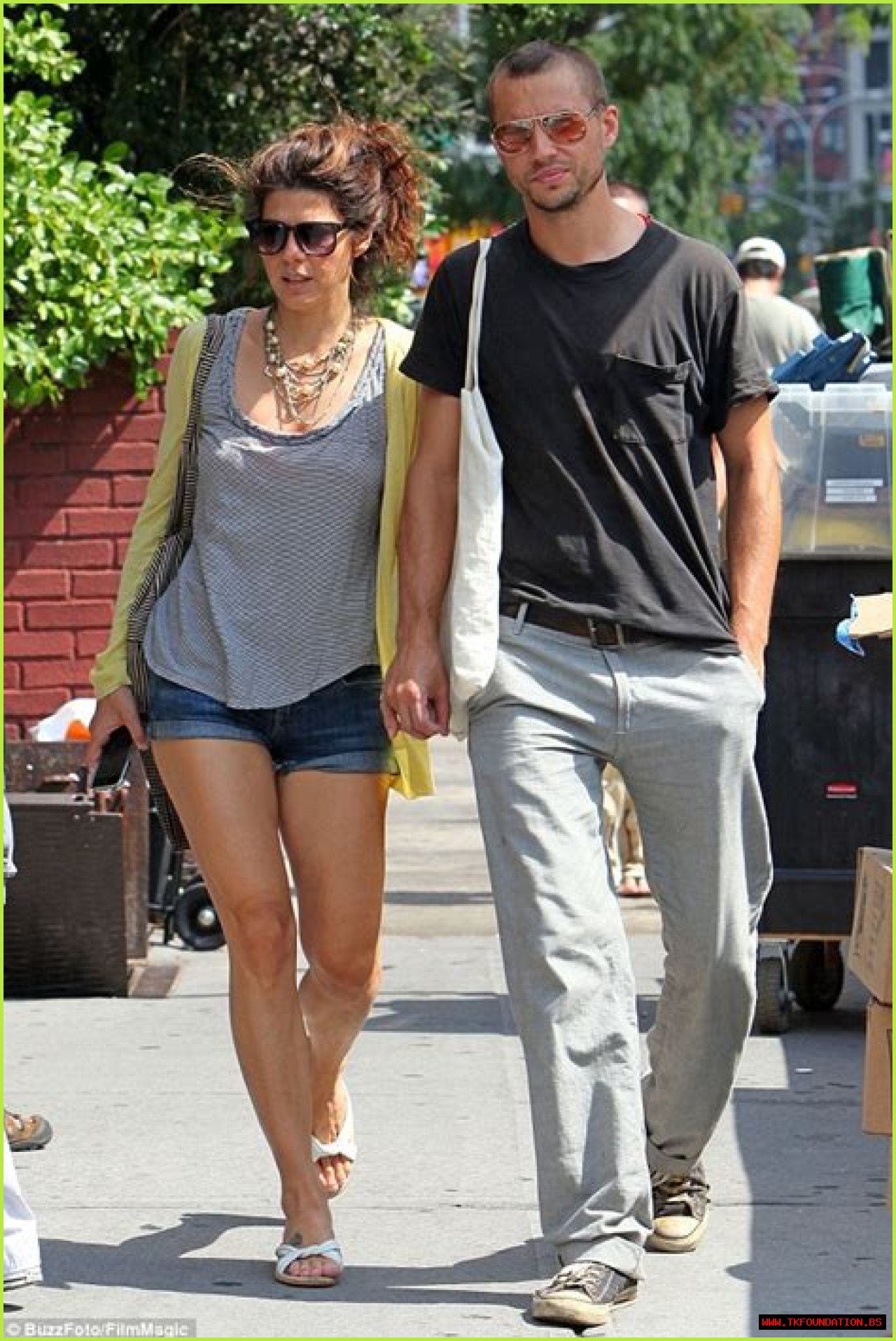 Marisa Tomei, 48, got engaged to 36-year-old hottie Logan Marshall Green