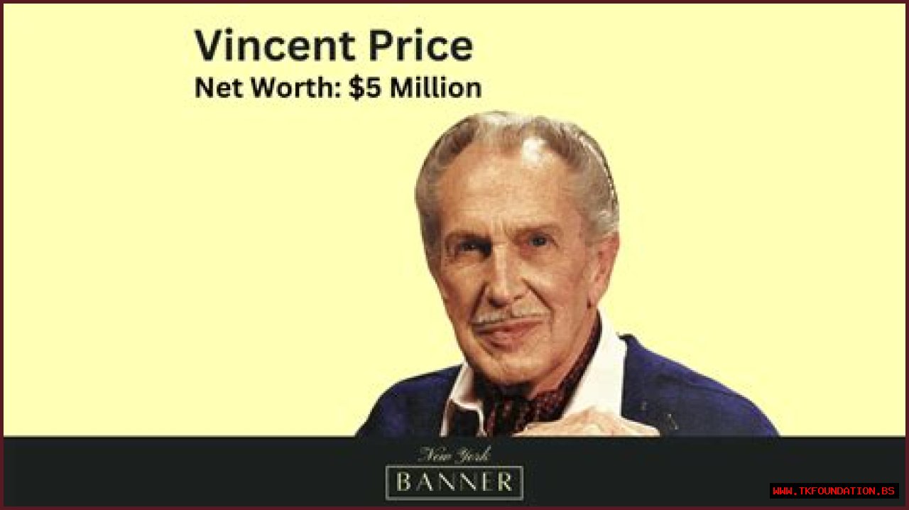 Vincent Price  Net Worth, Income, Salary, Earnings, Biography, How much money make?